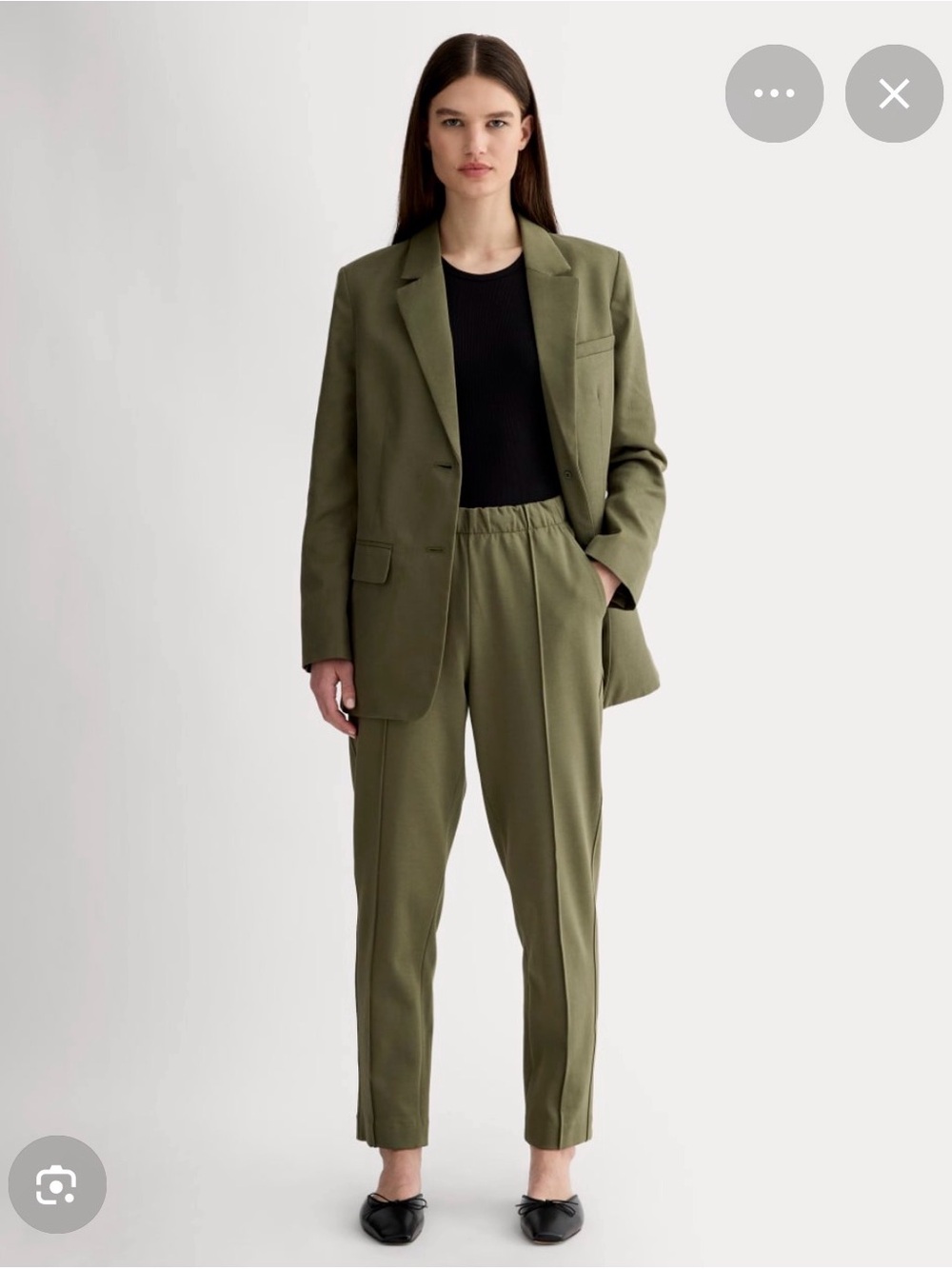 Everlane The Dream Pant Olive Green XS